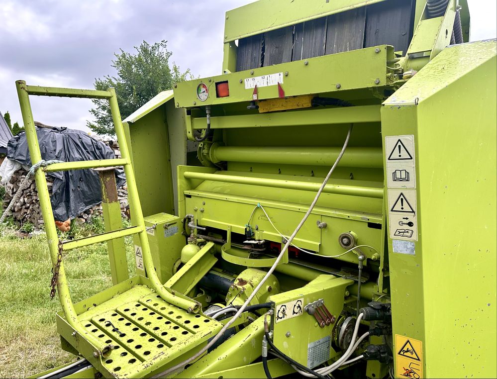 Prasa rolująca, belarka, claas varint 180, rotor, szeroki podbierak