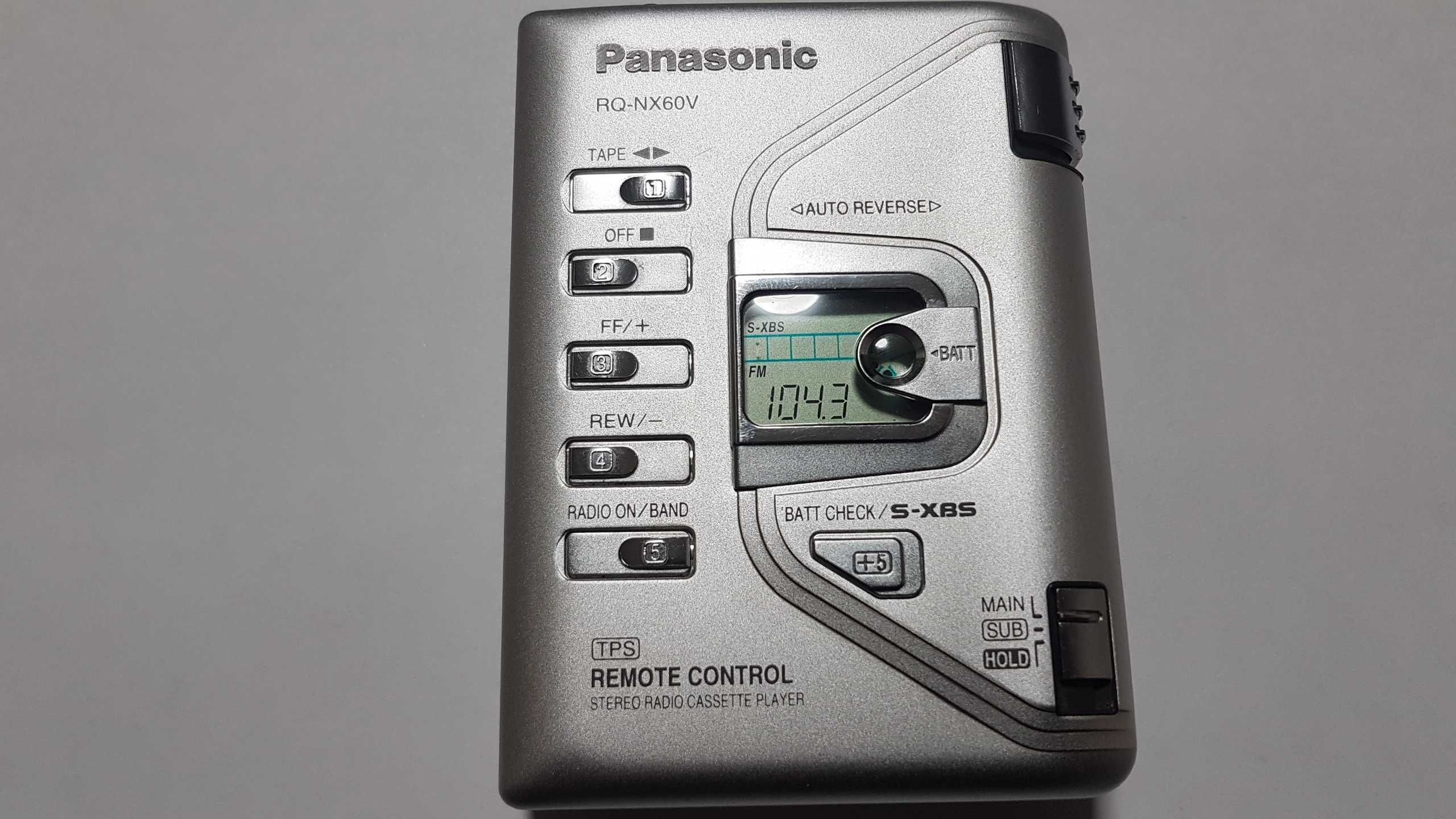 Радио плеер Panasonic RQ-NX60V Stereo Radio Cassette,Japan/Taiwan