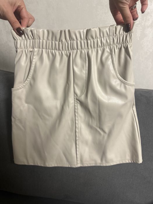 Еко шкіряна юбка