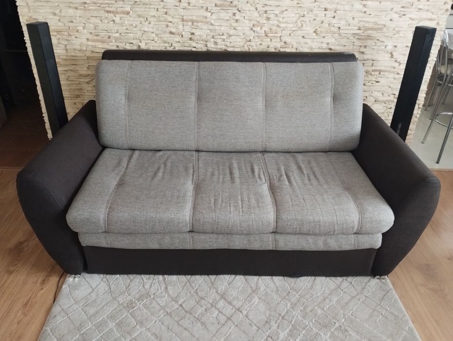 Sofa z funkcją spania + fotel GRATIS