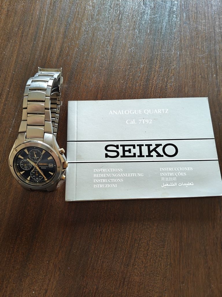 Relógio Seiko  com pilha nova