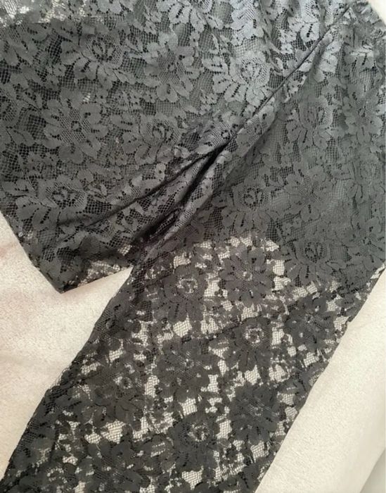 Жіночі мереживні широкі штани