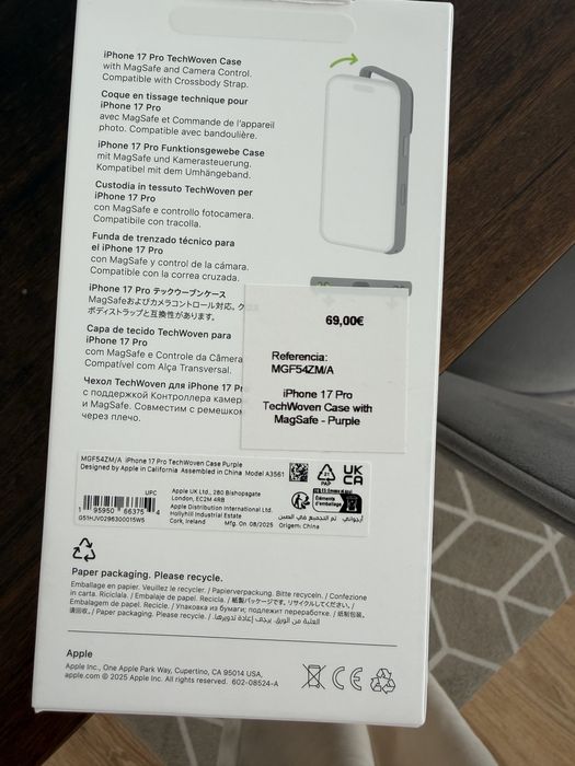 Capa TechWoven iphone 17 pro