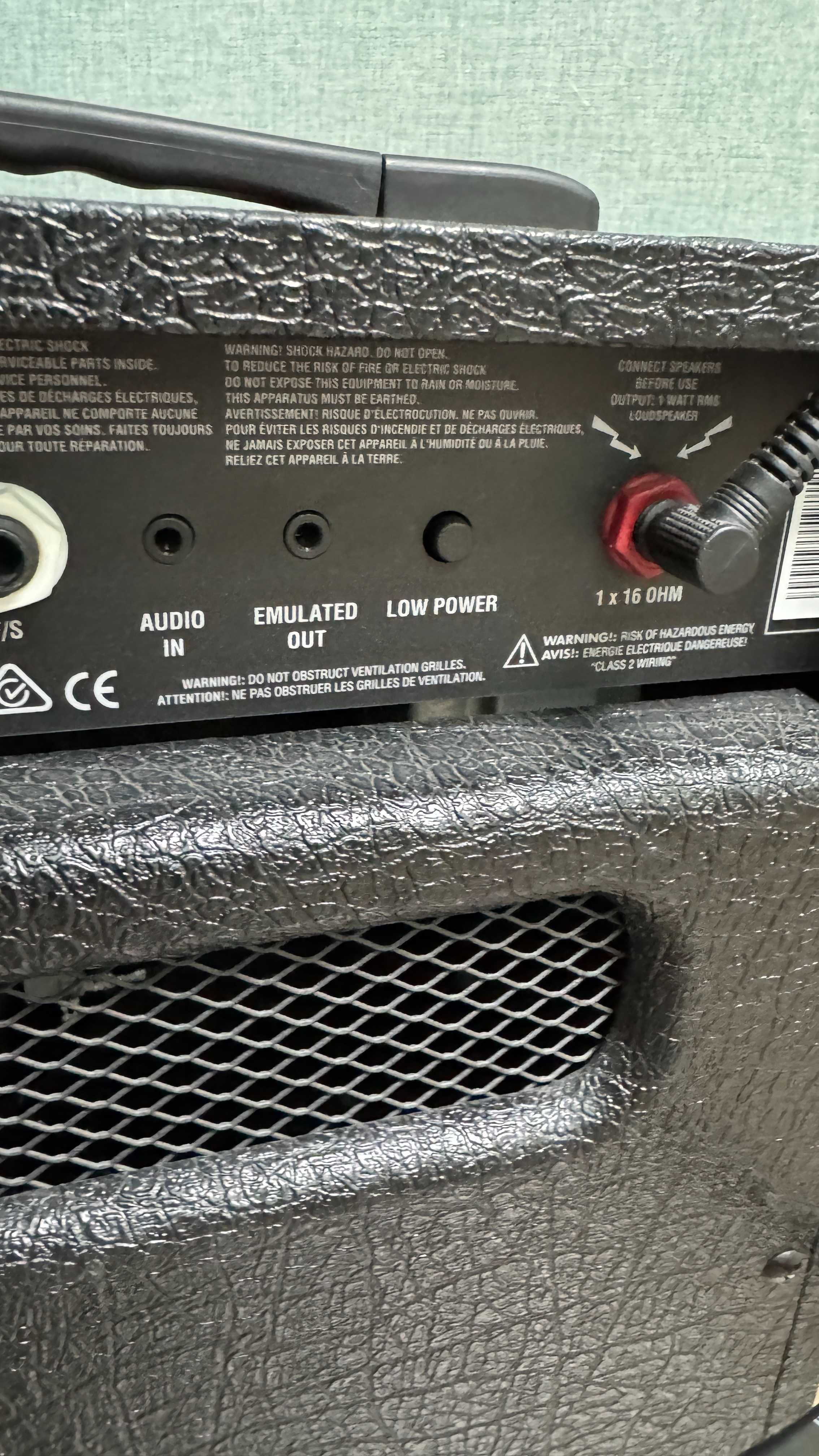 Ламповий гітарний комбопідсилювач Marshall DSL1 потужн. 1 Вт + футсвіч