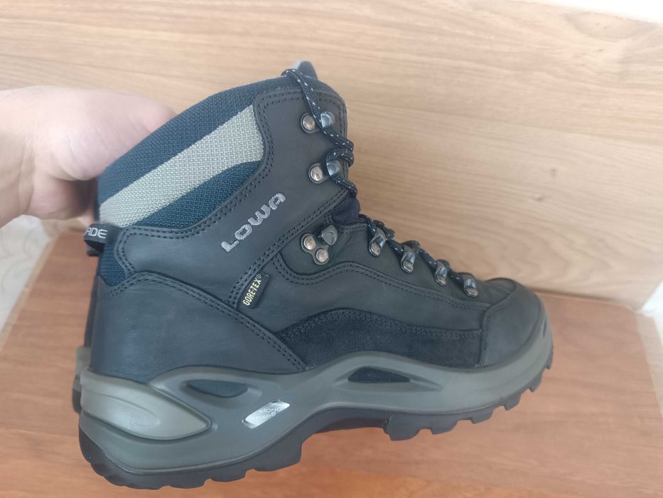 Ботинки берцы плотная кожа Lowa Renagate 3 Gore tex 42 размер 26.5 27
