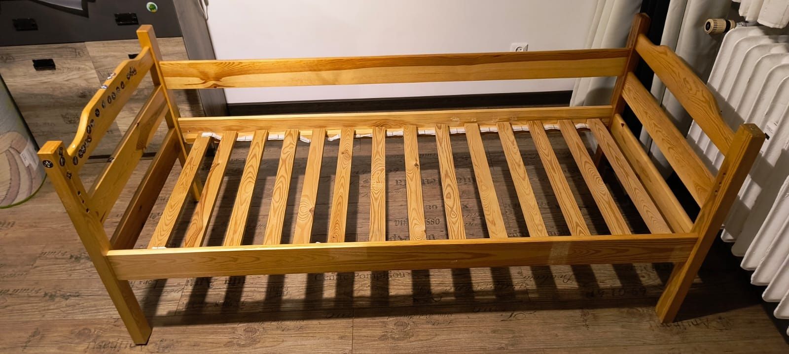 Łóżeczko drewniane 185x80