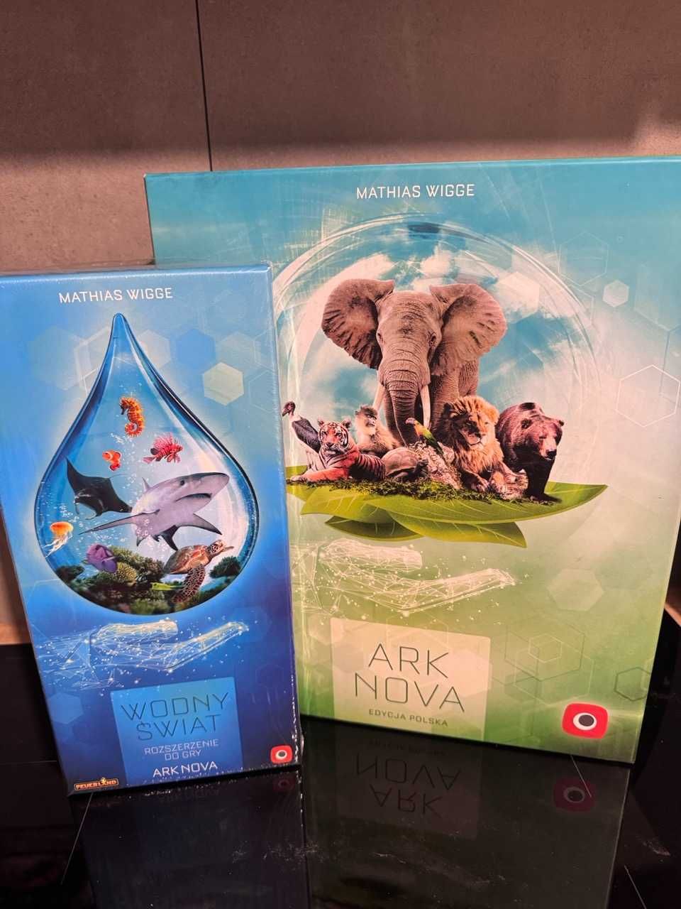 Gra Ark Nova + Wodny Świat + planszetki (set 1) i wiele więcej...