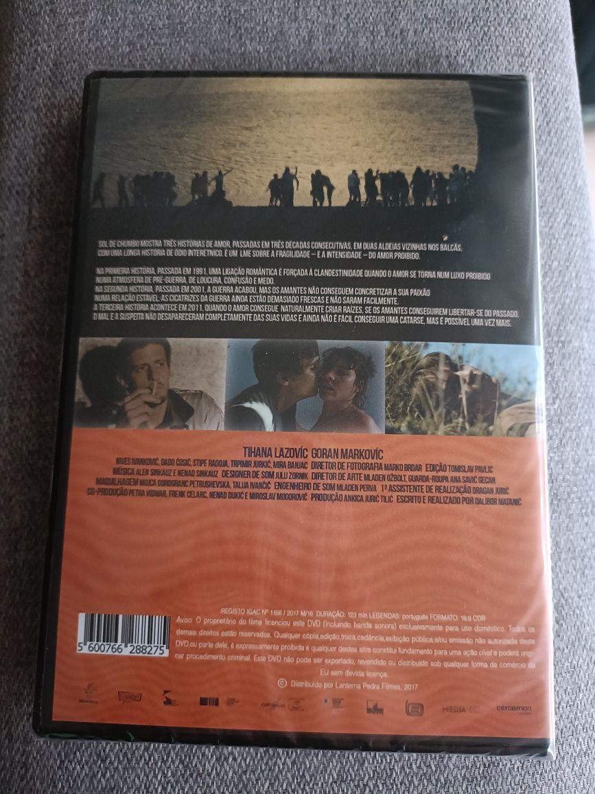 Sol de Chumbo - dvd novo