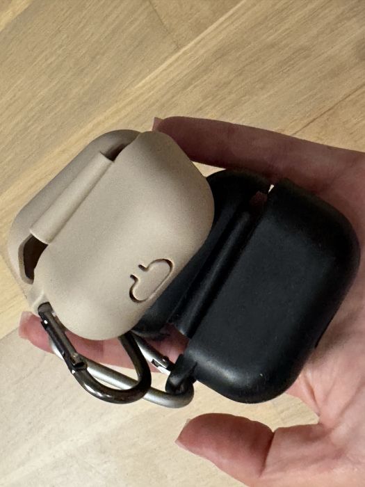 Чехол 2шт для наушников AirPods Pro 1/2 с карабинами