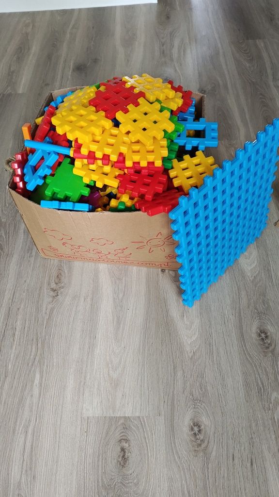 Klocki wafle marioinex ponad 200 elementów