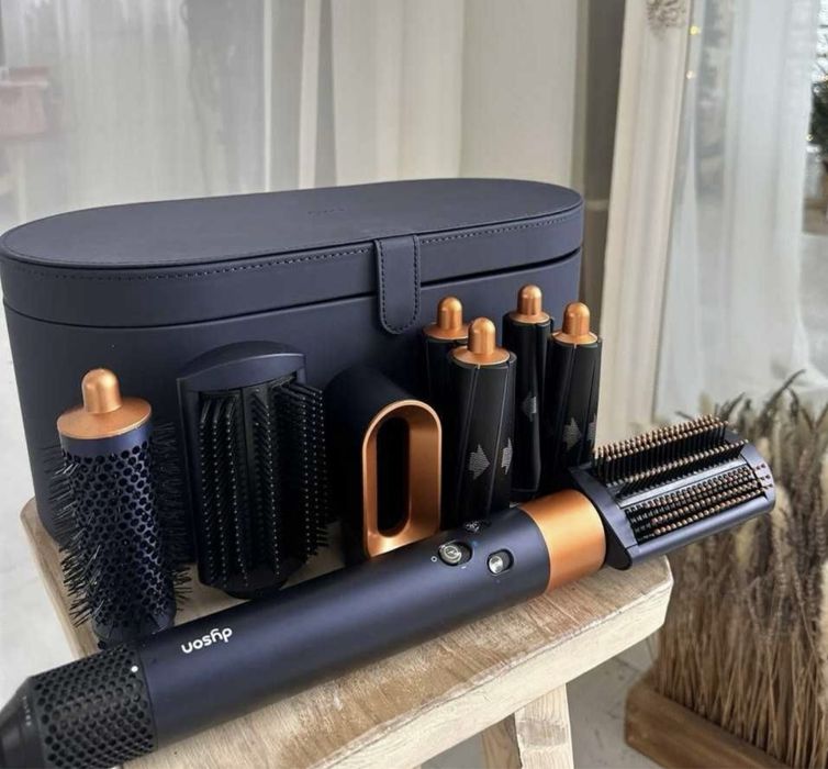 Стайлер DYSON HS-01 в кольорі Prussian Blue/Rich Copper
