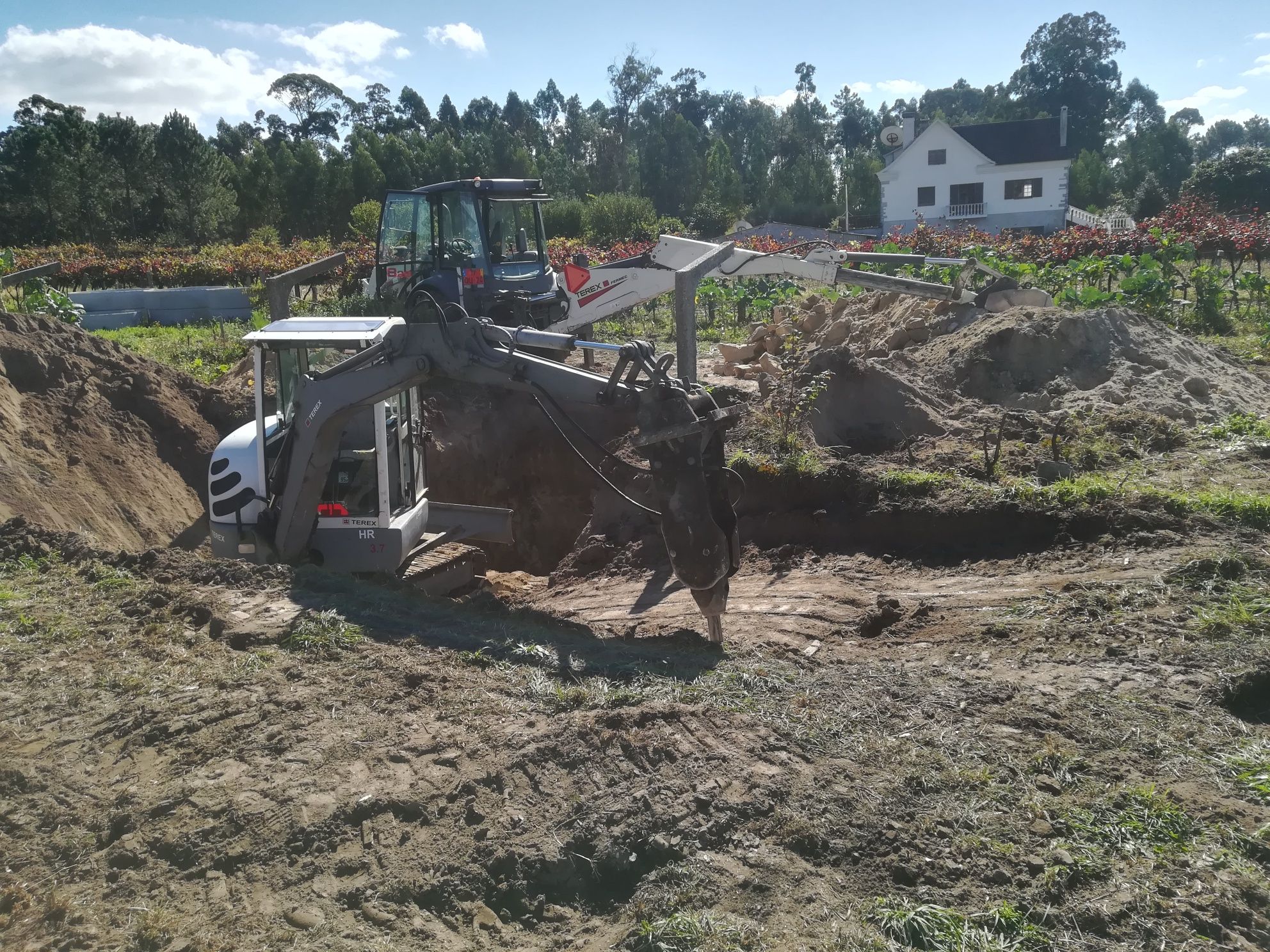 Mini giratória  TEREX HR 3.7