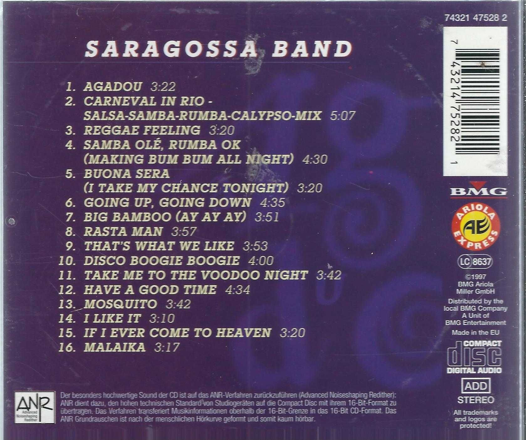 CD Saragossa Band - Agadou (1997) (Ariola Express)