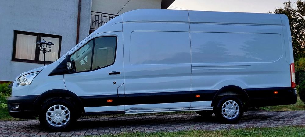 Ford TRANSIT  L4H3 MAX Bezwypadkowy 100% Nie malowany Salon Polska FV23%