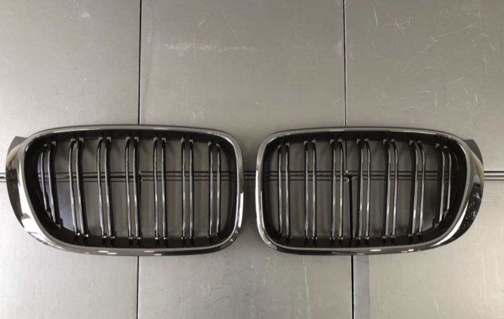 Решетка радиатора ноздри BMW Е70 F10 F30 F15 ф25 E60 Е39 Е46 E90 бмв