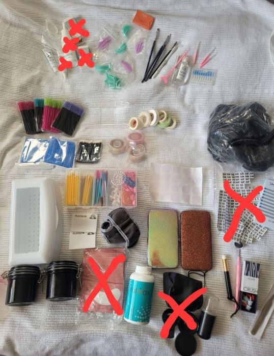 Пінцети та інші товари для нарощування вій