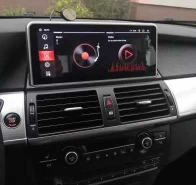 Auto Rádio Bmw X5/X6 E70 E71 android 10 carro Ano 2007 ate 2014