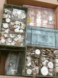 Karton części do zegarków radzieckich
