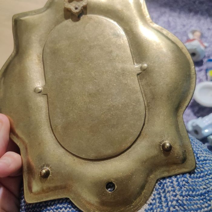 Подсвечники бронзовые, подсвечник с зеркалом, Скандинавия