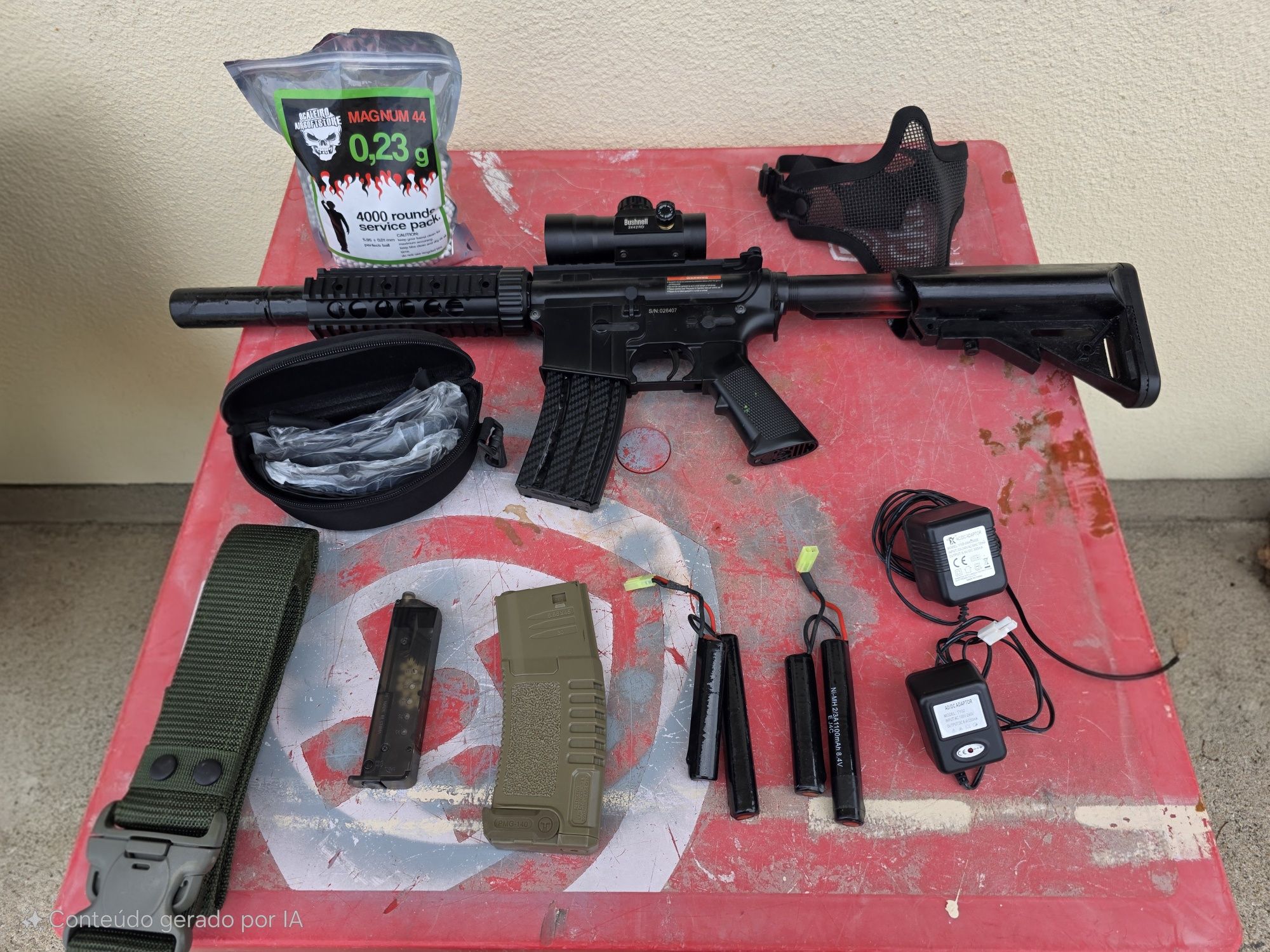 Material de air soft