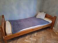 Łóżko z materacem 90cm