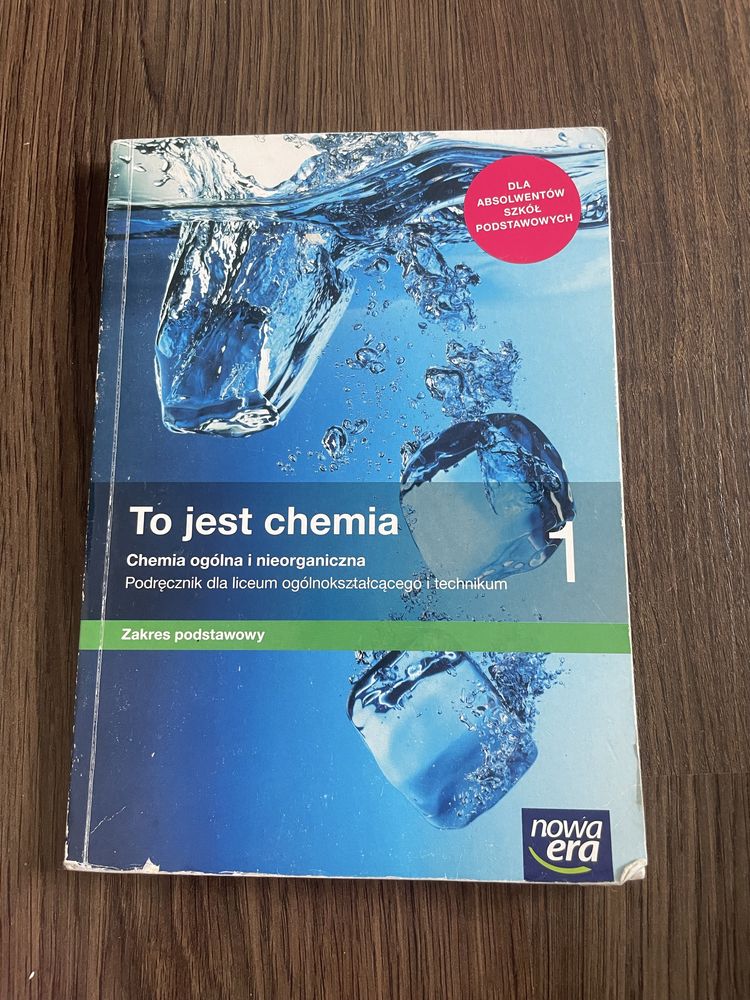 podręcznik to jest chemia 1 nowa era