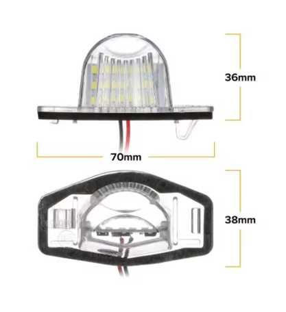 Подсветка номера LED для Honda CR-V, HR-V, FR-V , Fit/Jazz.
