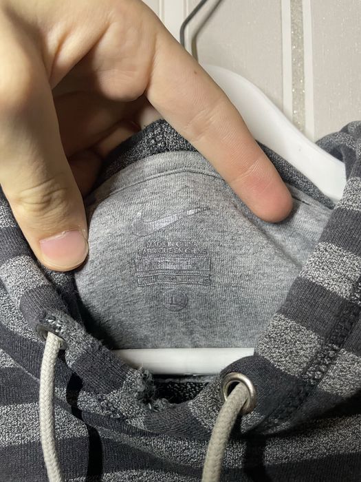 Полосате худі найк оверсайз вінтаж nike striped oversize hoodie