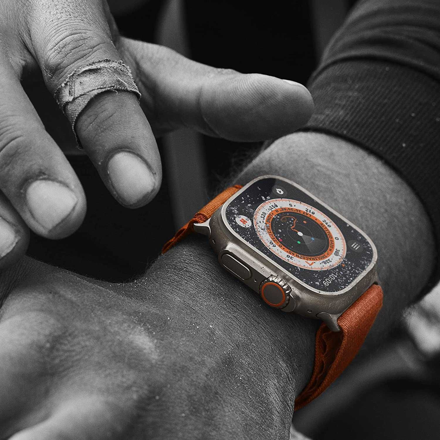 Apple Watch Ultra 2 (GPS + Cellular), caixa de titânio de 49 mm