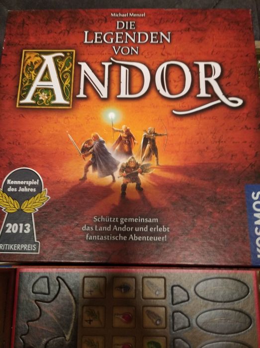 Gra planszowa Andor - Legendy krainy Andor przygodowa, fantasy (DE]