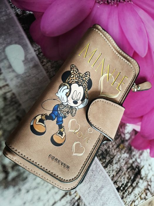 Duży portfel myszka Minnie