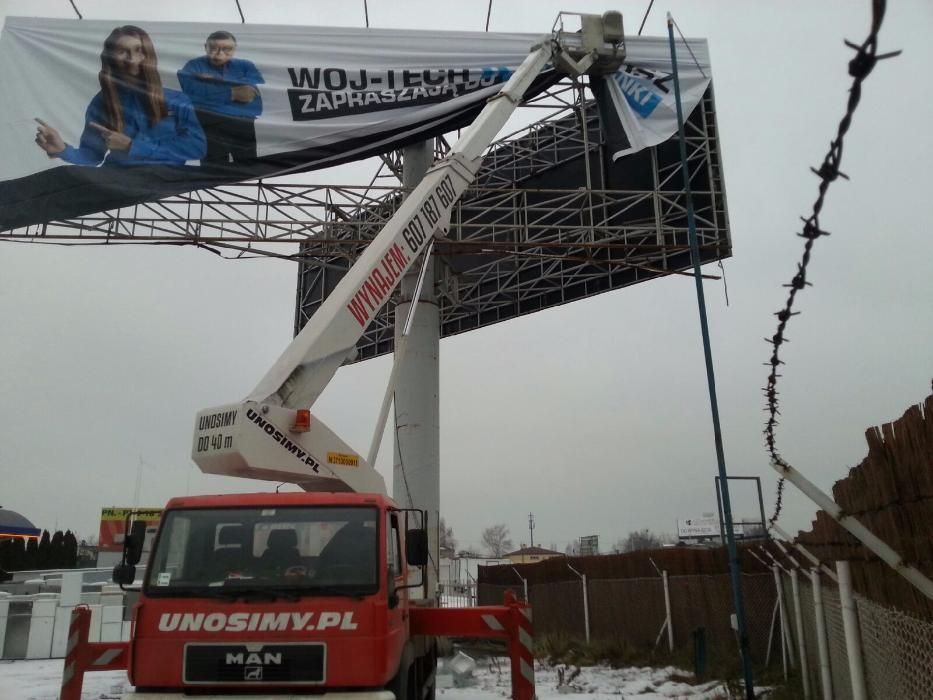 Podnośnik koszowy wynajem , Tanio i solidnie