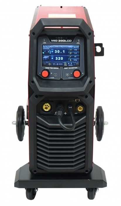 Spawarka migomat Ideal TECNO MIG 380 LCD SYNERGIC + 15kg SG2!