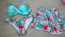 Strój kąpielowy trzyczęściowy bikini