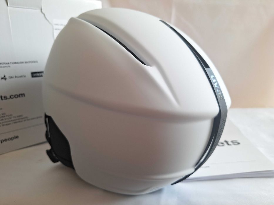 Kask narciarski juniorski Uvex Viti White Matt S 51-55cm