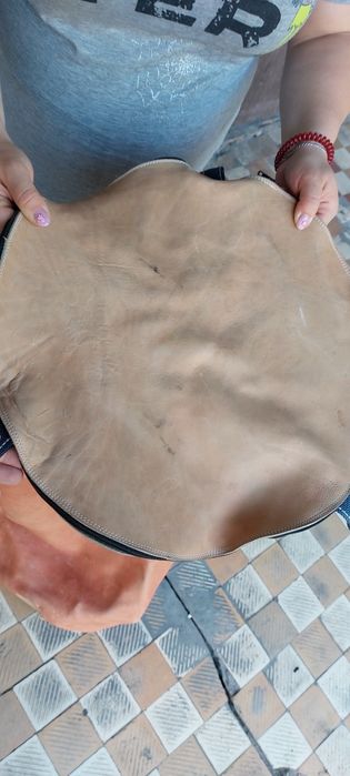 Мешок боксёрский из натуральной кожи