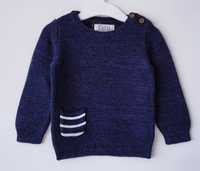 Nowy granatowy sweter F&F 74