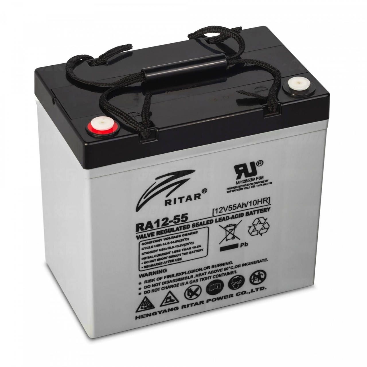 Акумуляторна батарея RITAR ra12-55 AGM 12V 55 Ah