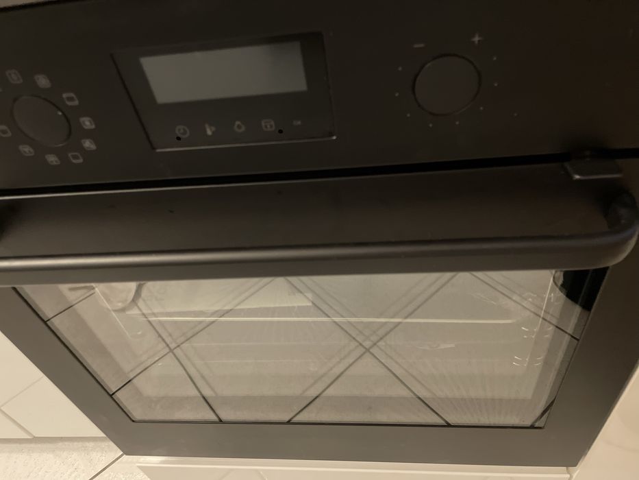 Piekarnik z wym. obiegiem powietrza, BRÄNDBO IKEA 500 czarny