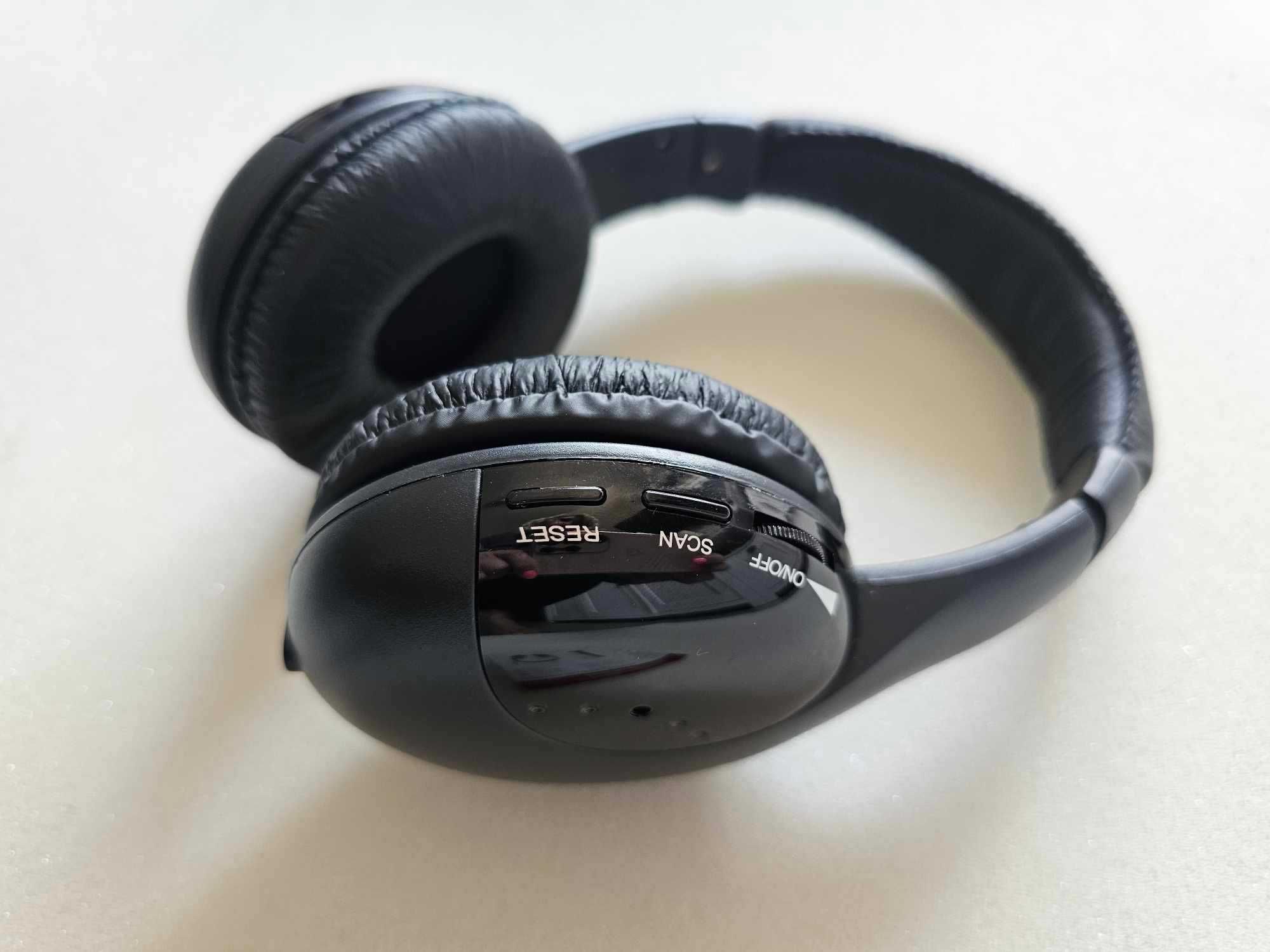Bezprzewodowe słuchawki nauszne Hi-Fi S-XBS 5w1 czarne