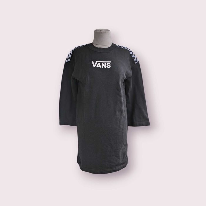 Vans S  оригінал спортивна толстовка кроя реглан из хлопка женская