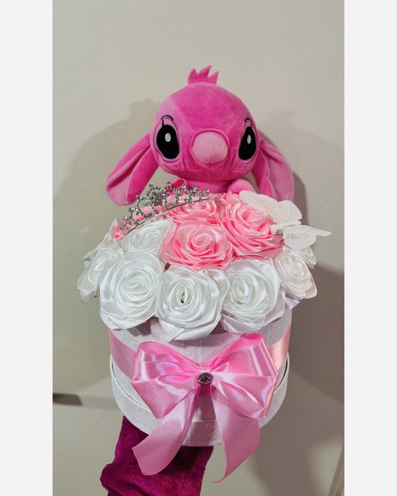 Caixa de rosas eternas ANGEL