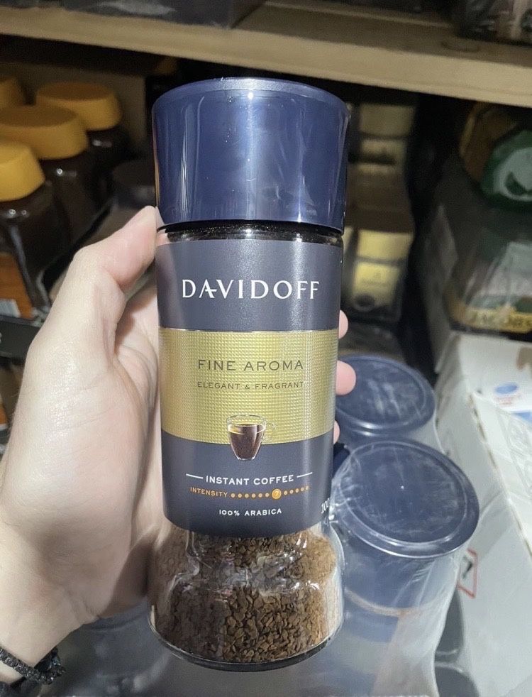 Розчинна кава Давідов Файн Арома 200г / растворимый кофе Davidoff