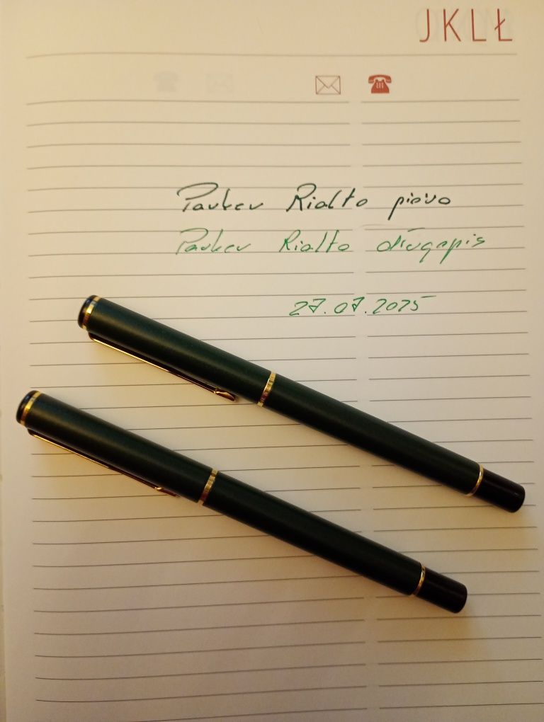 Zestaw Parker Rialto pióro + długopis