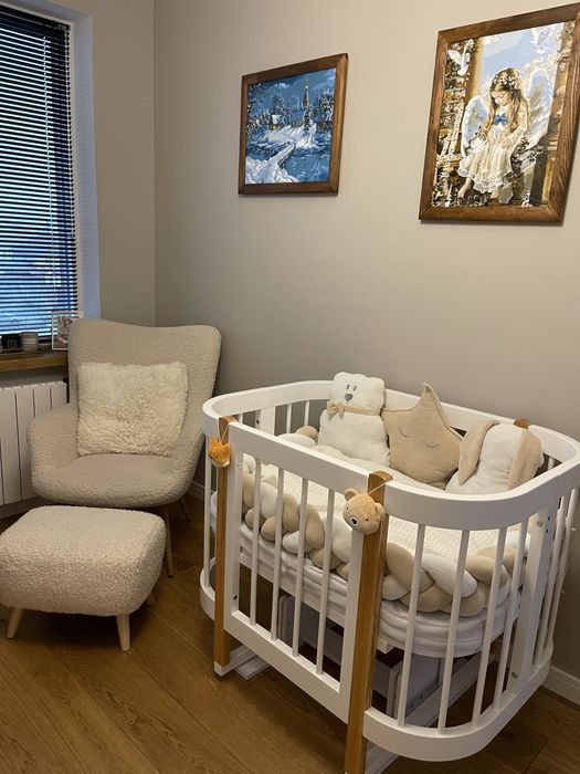 Дитяче ліжечко трансформер piccolino