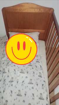 Mothercare Darlington łóżeczko drewniane dziecięce 3 poziom 140x70ikea