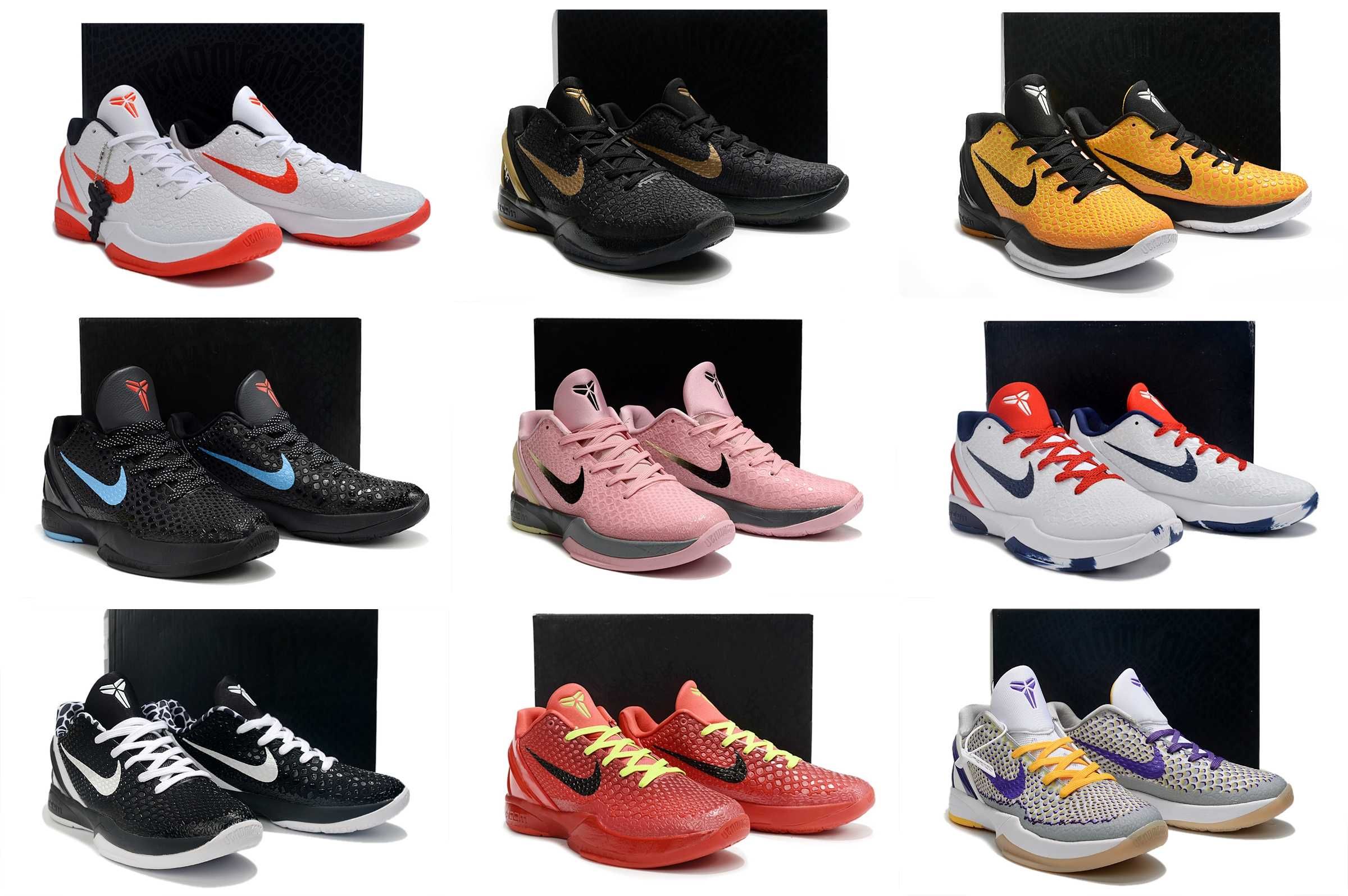 Eur36-46 Баскетбольні кросівки кобі 6 Nike Zoom Kobe VI