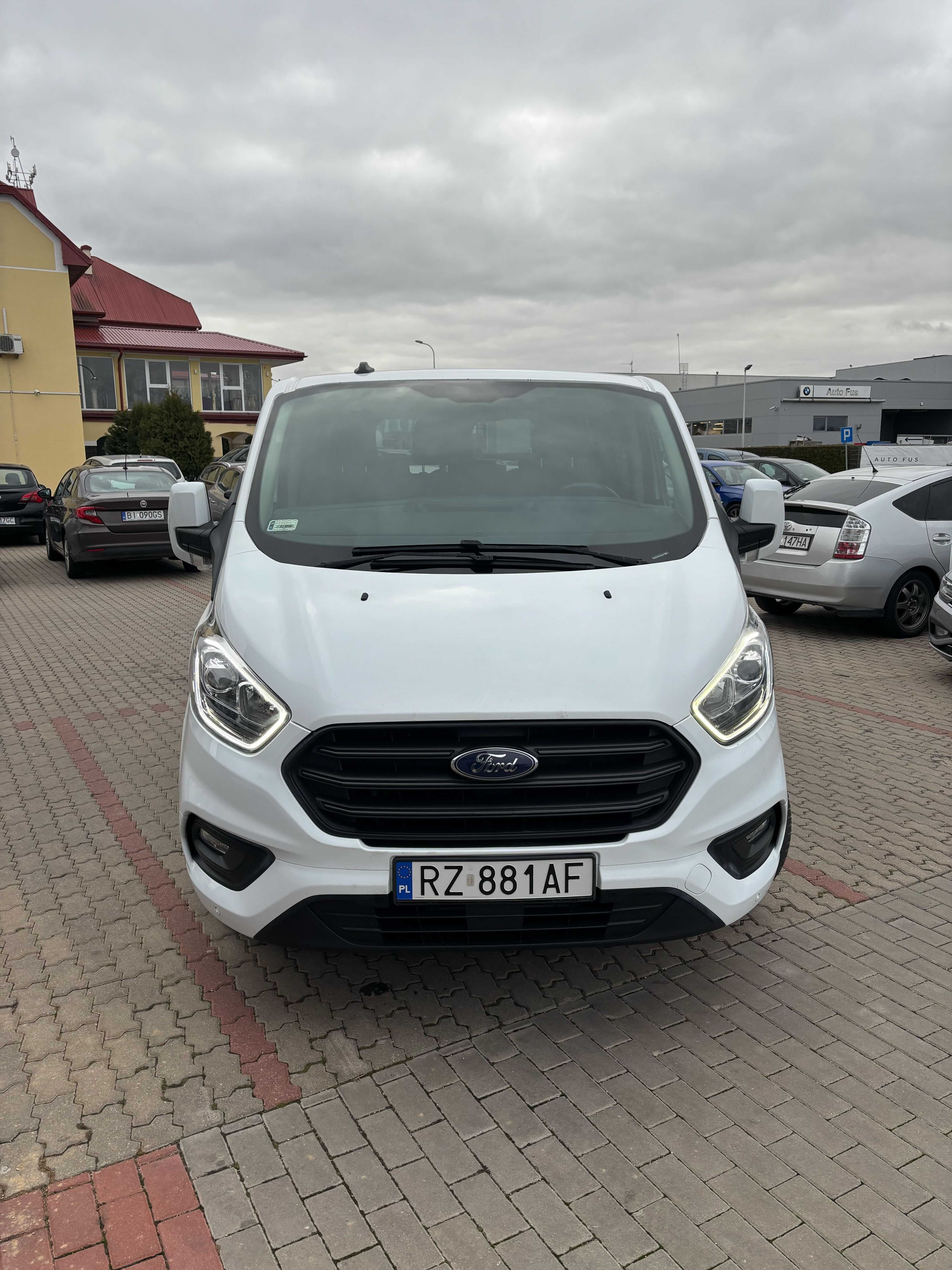 Ford Transit Custom, 2.0, L2H1 - na prywatne raty bez BIK i KRD