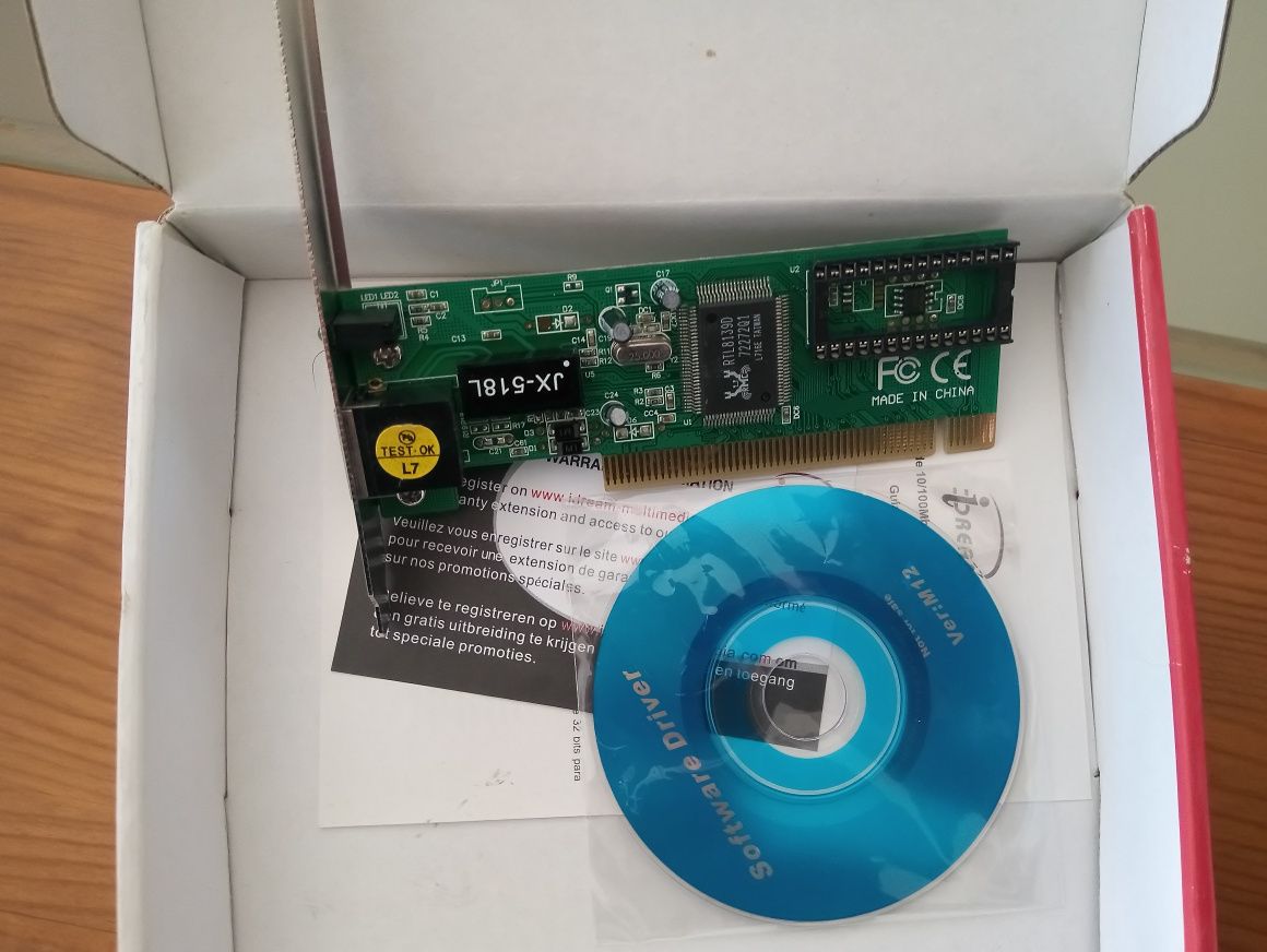 Placa de rede PCI 10/100