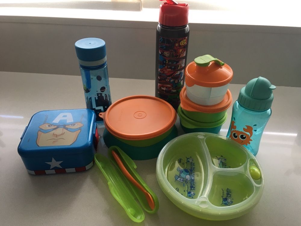 Tupperware conjunto bebé